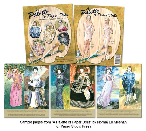 A Palette of Paper Dolls - Costumes from Great Paintings - Click Image to Close