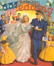 Paper Doll Wedding - Beautiful 1944 reproduction