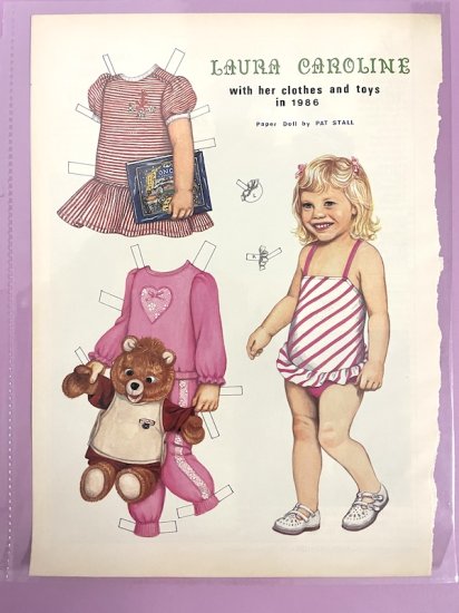 Pat Stall Paper Doll Bundle 2 - ONE ONLY