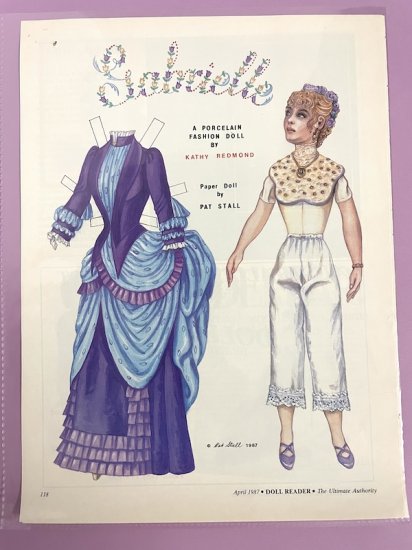Pat Stall Paper Doll Bundle 2 - ONE ONLY
