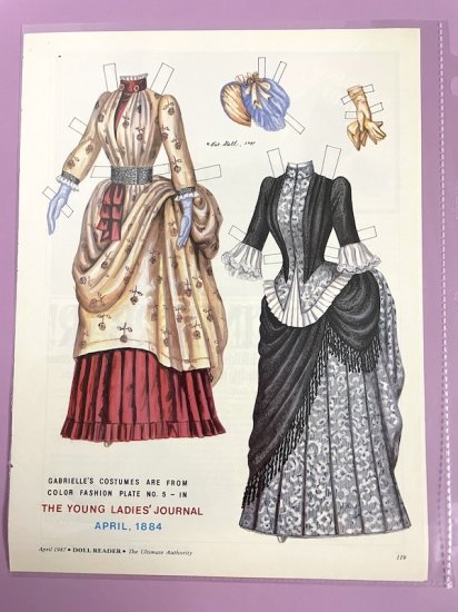 Modal Additional Images for Pat Stall Paper Doll Bundle 2 - ONE ONLY