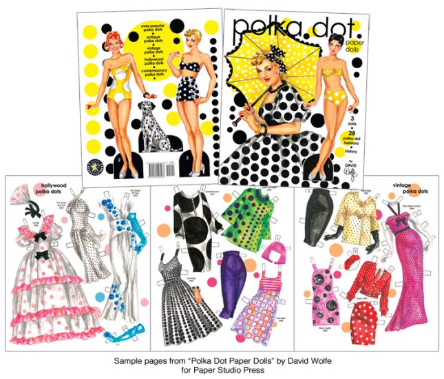 Modal Additional Images for Polka Dot Paper Dolls by David Wolfe