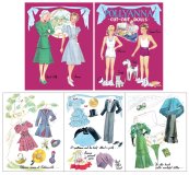 (image for) Pollyanna Paper Dolls - Lovely 1941 Reproduction