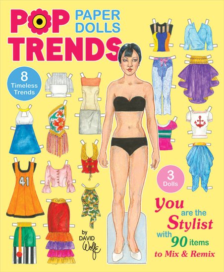 (image for) Pop Trends Paper Dolls by David Wolfe