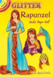 (image for) Glitter Rapunzel Sticker Paper Doll by Eileen Rudisill Miller