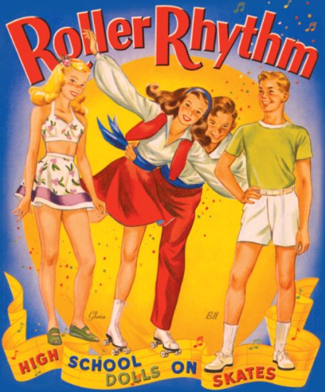 (image for) Roller Rhythm Paper Dolls