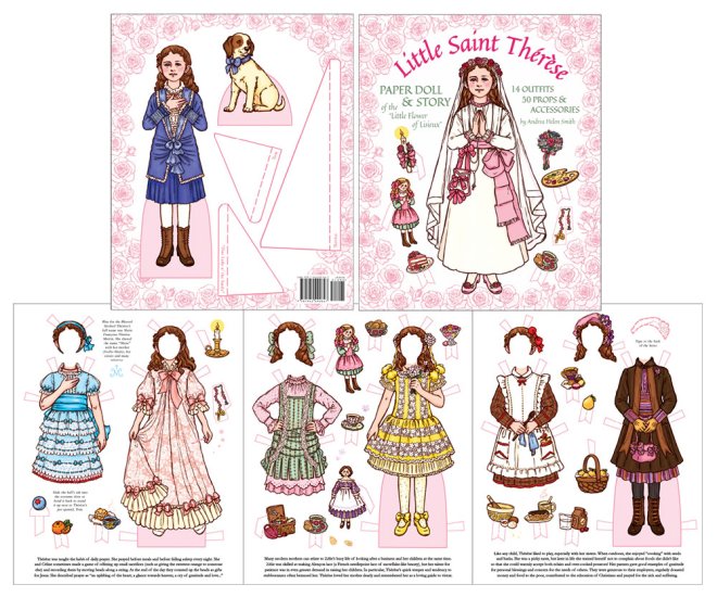 Modal Additional Images for Little Saint Therese Paper Dolls