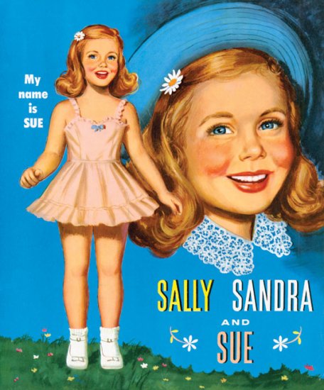 (image for) Sally Sandra and Sue Paper Dolls
