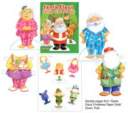 (image for) Santa Claus Christmas Paper Dolls