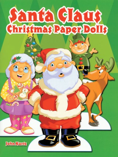 (image for) Santa Claus Christmas Paper Dolls