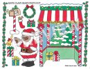 (image for) Santa Claws Woodland Paper Dolls & Play Set by Alina Kolluri