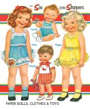 Six Little Steppers Paper Dolls
