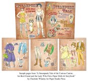 A Steampunk Tale: Paper Dolls and Storybook