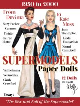 Supermodels Paper Dolls by David Wolfe
