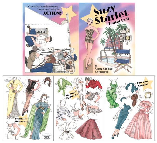 (image for) Suzy Starlet Paper Dolls by Sandra Vanderpool & Bev Micucci - Click Image to Close
