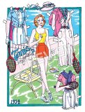Tennis Anyone? ' 30s Fashions Paper Doll by Larry Bassin