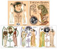 Theda Bara Paper Dolls by Brenda Sneathen Mattox