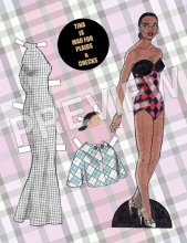 (image for) Tina is Mad for Plaids & Checks Paper Doll by Jim Howard