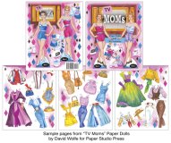 (image for) TV Moms Paper Dolls and 50s Fashions by David Wolfe