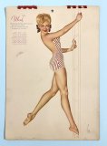 (image for) Vargas Pin-Up Calendar 1946 - 10 months - ONE ONLY