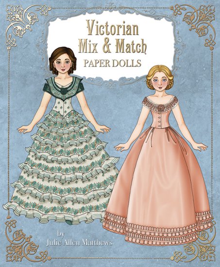 (image for) Victorian Mix & Match Paper Dolls by Julie Allen Matthews