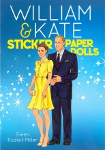 (image for) William & Kate Sticker Paper Dolls by Eileen Rudisill Miller