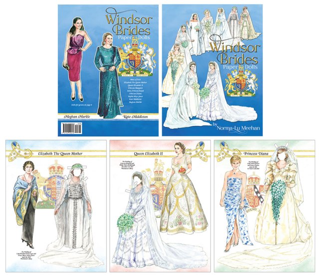 (image for) Windsor Brides Paper Dolls - Click Image to Close