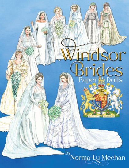 (image for) Windsor Brides Paper Dolls