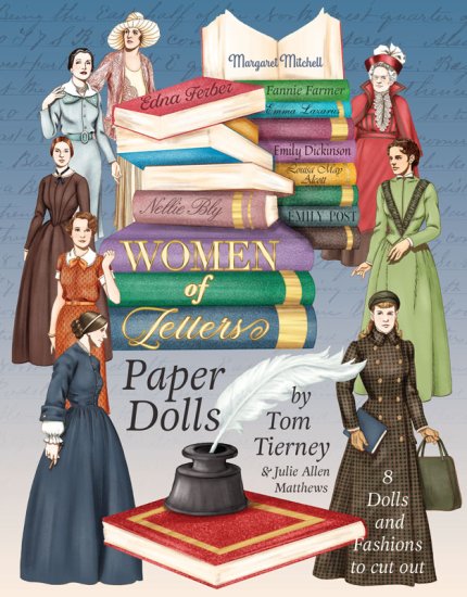 (image for) Women of Letters by Tom Tierney - Eight Paper Dolls!
