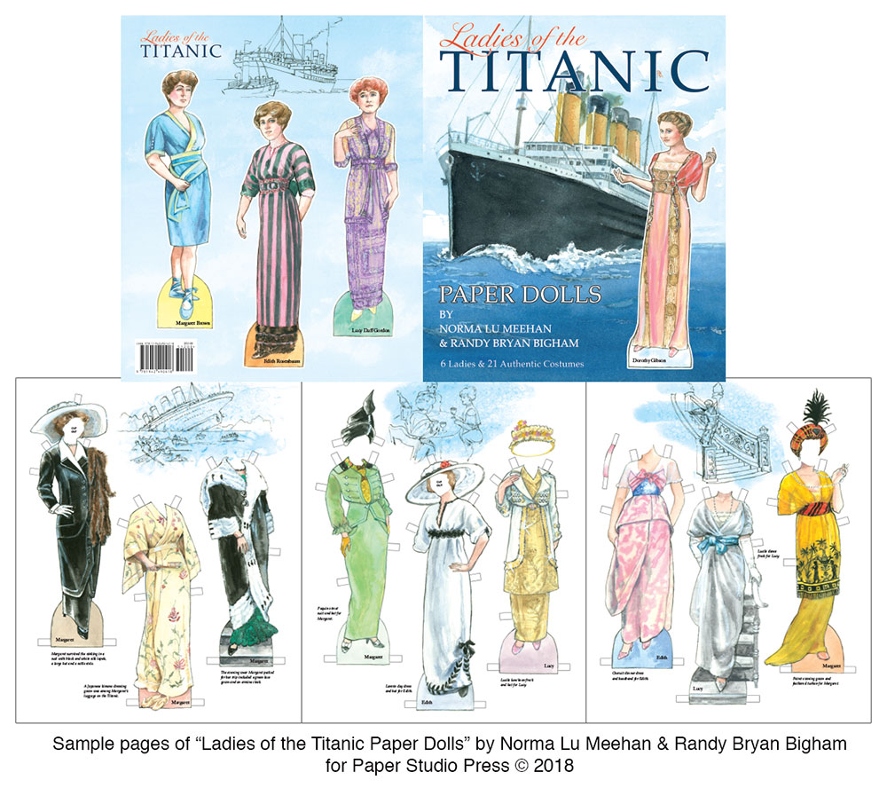 (image for) Ladies of the Titanic Paper Dolls by Norma Lu Meehan - Click Image to Close