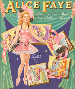 (image for) Alice Faye Paper Doll