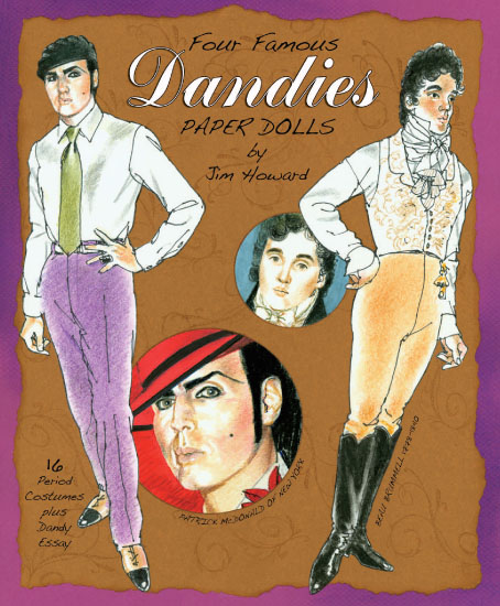 FOUR FAMOUS DANDIES Duke of Windsor/Oscar Wilde/Beau Brummell/Patrick McDonald 
