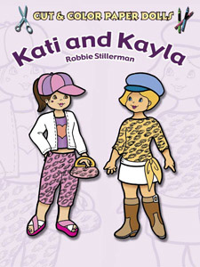 (image for) Kati and Kayla Color 'n Cut Paper Doll